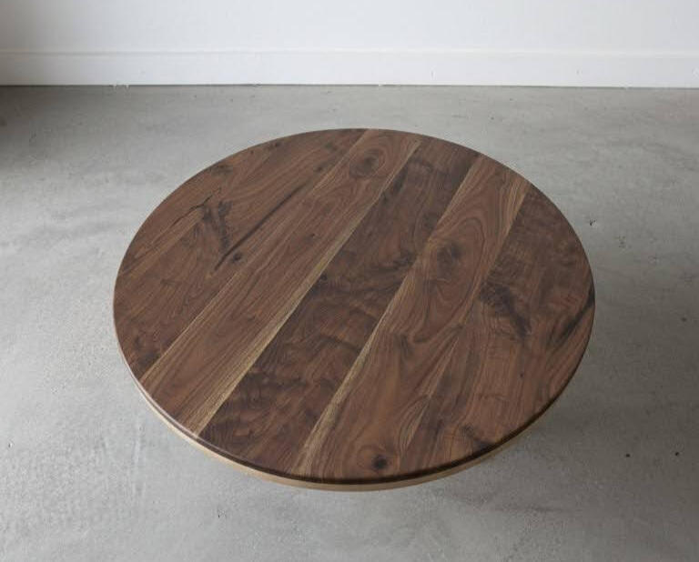 Walnut and Maple Coffee Table