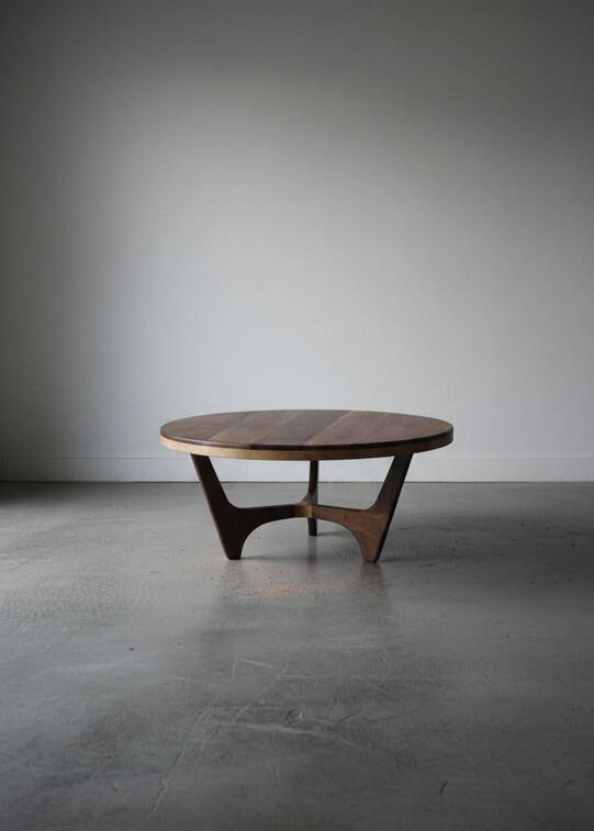 Walnut and Maple Coffee Table